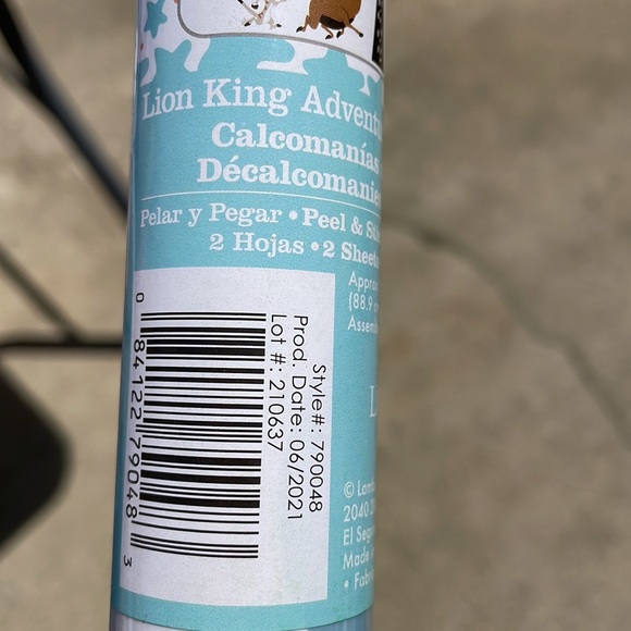 Lambs & Ivy Disney Baby Lion King Adventure Tree with Simba/Timon/Pumbaa Wall - Picture 5 of 7